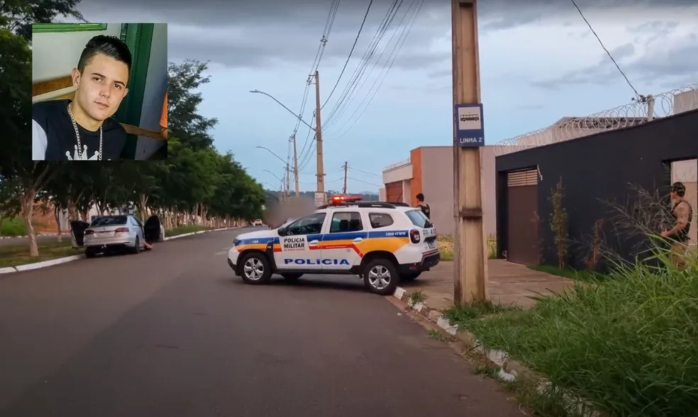 Jovem de 24 anos é morto a tiros durante festa de aniversário da namorada em Passos, MG — Foto: Reprodução / Helder Almeida / Funerária Ideal