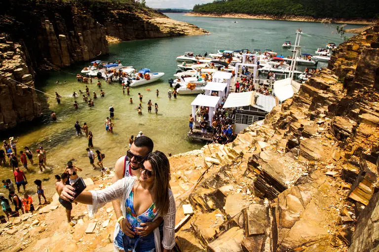 Capitólio retoma posto de um dos principais destinos do país no verão - Foto: reprodução