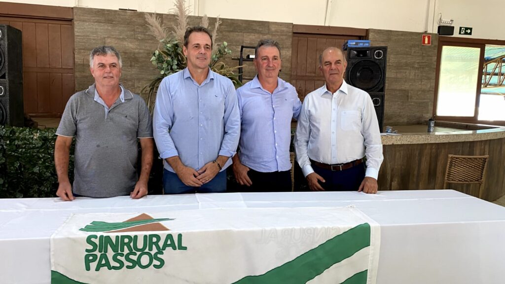 Elder Maia dos Reis é empossado presidente do SinRural de Passos - Foto: Nádia Bícego