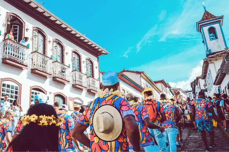 Carnaval de Minas Gerais bate recordes no turismo e movimenta quase R$5 bilhões - Foto: reprodução