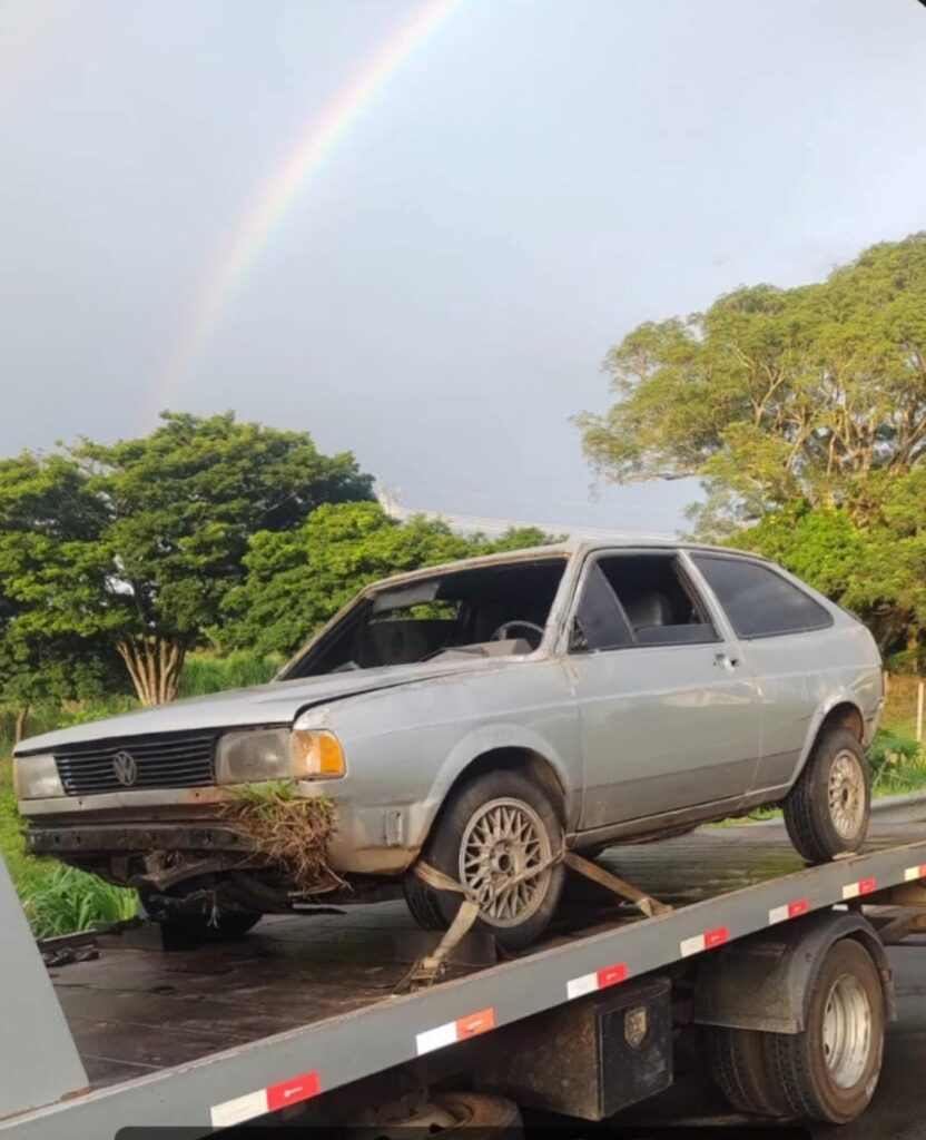 Jovem sofre acidente na MG-050 ao tentar foragir da Polícia em Passos - Foto: Reprodução
