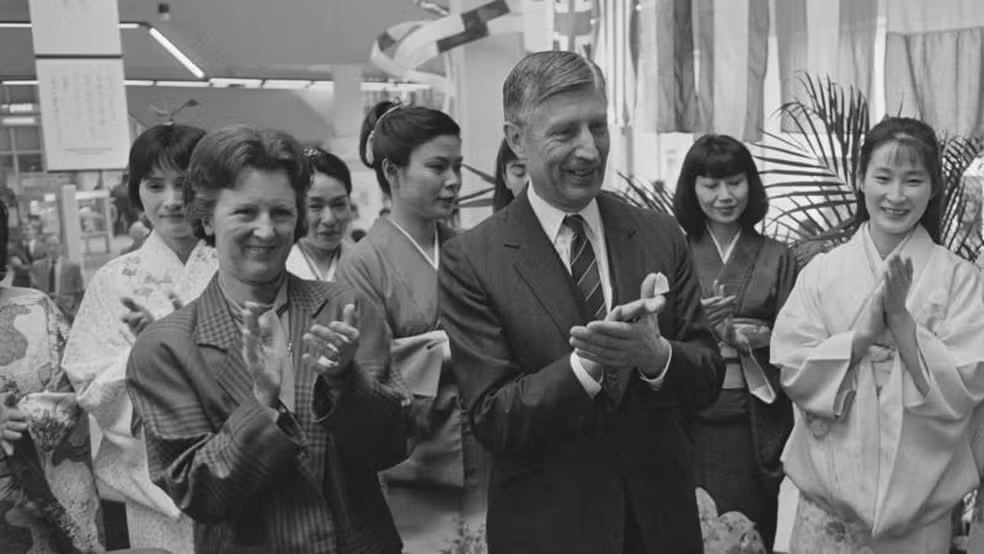 Van Agt foi nomeado embaixador da União Europeia no Japão em 1987 — Foto: GETTY IMAGES