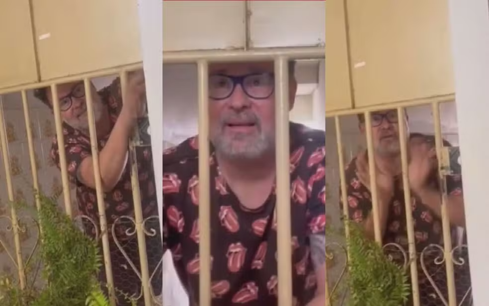 Homem gravado ao chamar vizinha de ‘preta, macaca’ cometeu injúria contra 3 vítimas, diz polícia - Foto: reprodução