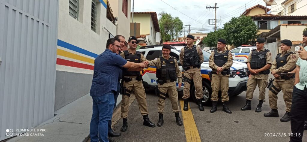 Polícia Militar de Capitólio recebe viatura indicada por Renato Andrade - Foto: divulgação/Polícia Militar