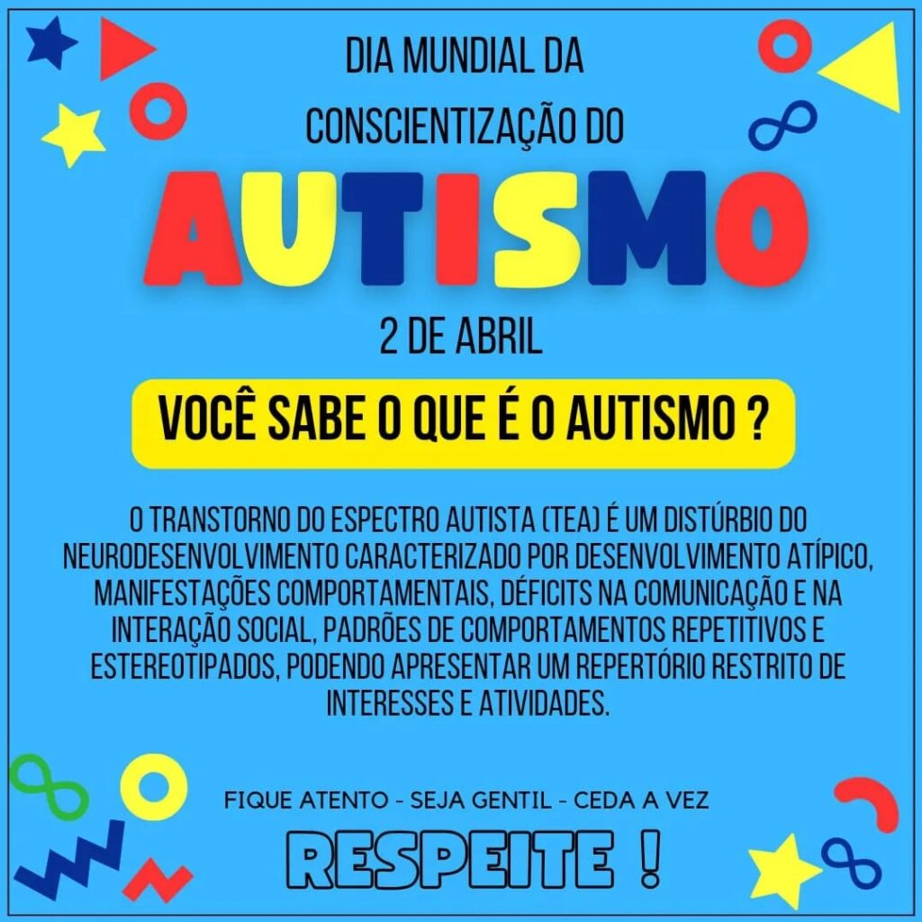 Polícia Militar conscientiza população no Dia Mundial de Conscientização sobre o Autismo - Imagem: divulgação/Polícia Militar