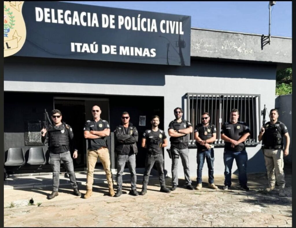 Polícia Civil cumpre mandado de prisão e mandados de busca e apreensão em Itaú de Minas - Foto: PCMG