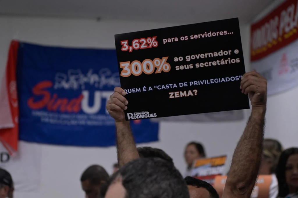 Reajuste salarial proposto por Zema a servidores descumpre promessa de campanha feita em 2022 - Foto: Fred Magno