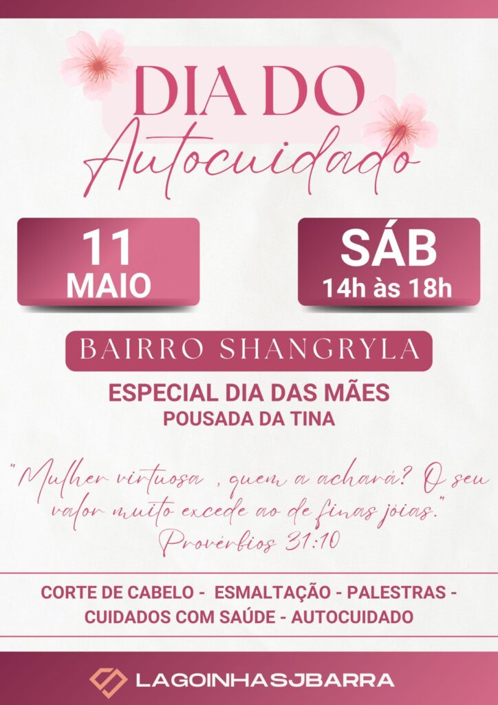 Loteamento Shangrylá sedia 'Dia do Autocuidado' em homenagem às mães em São José da Barra - Imagem: Reprodução