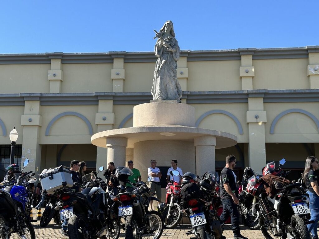 Encontro de Motociclistas e Triciclistas reúne devotos no Santuário de Santa Rita de Cássia - Foto: divulgação