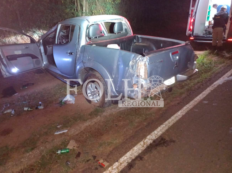 Homem morre vítima de acidente entre Cássia e Delfinópolis - Foto: PMRv