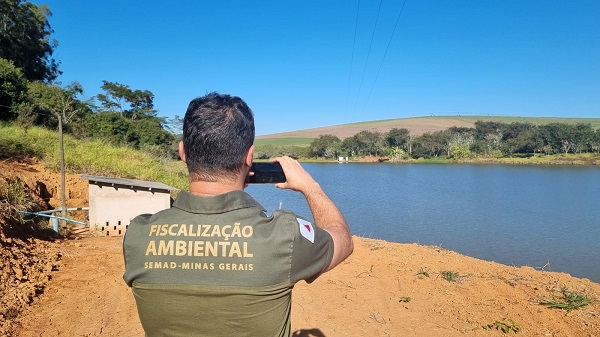 Fiscalização no Sul de Minas verifica uso correto de recursos hídricos - Foto: divulgação