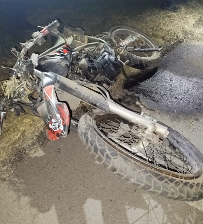Motociclista morre em acidente na MG-050, em Passos - Foto: divulgação/Polícia Militar
