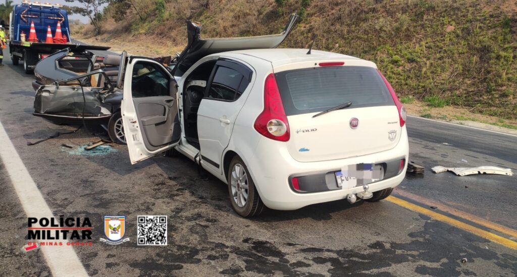 Acidente deixa três vítimas fatais e dois feridos em Muzambinho - Foto: divulgação/PMRv