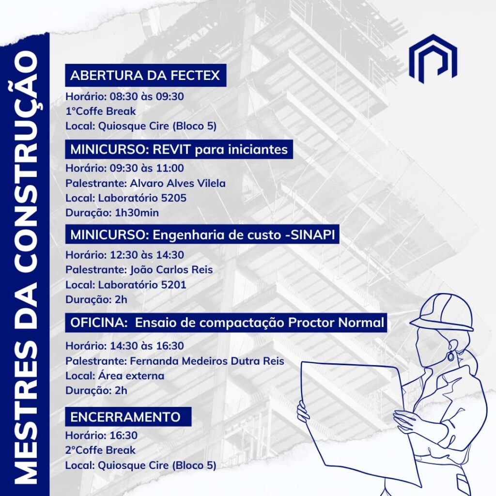 1ª Feira de Construção, Tecnologia e Extensão, acontece neste sábado (9) na UEMG em Passos - Imagem: divulgação