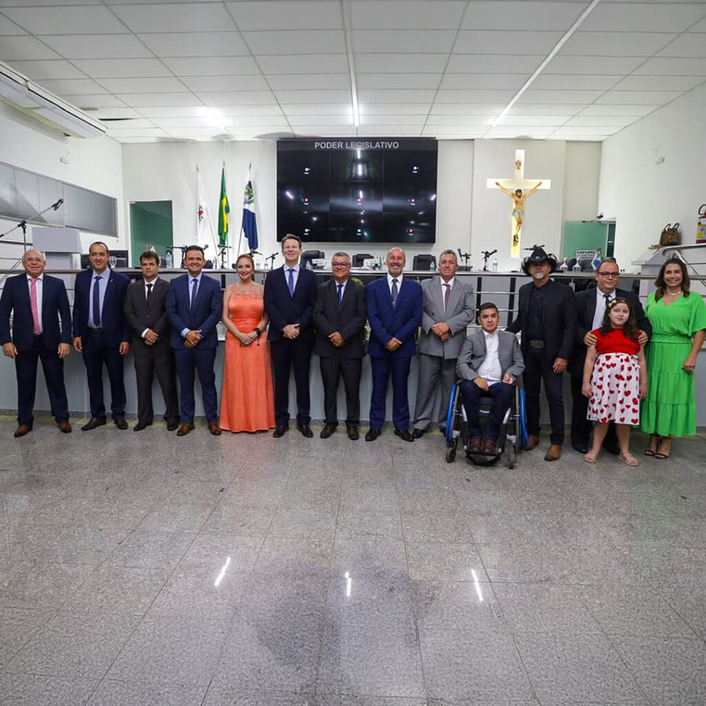 Prefeito, vice e vereadores de Piumhi são diplomados - Foto: Reprodução