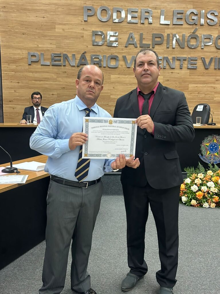 Vereador Mateuzinho e Dr. Claiton Teixeira - Foto: Elieser Ferreira