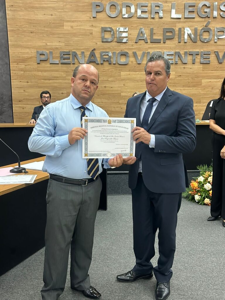 Vereador Nadinho Bueno e Dr. Claiton Teixeira - Foto: Elieser Ferreira