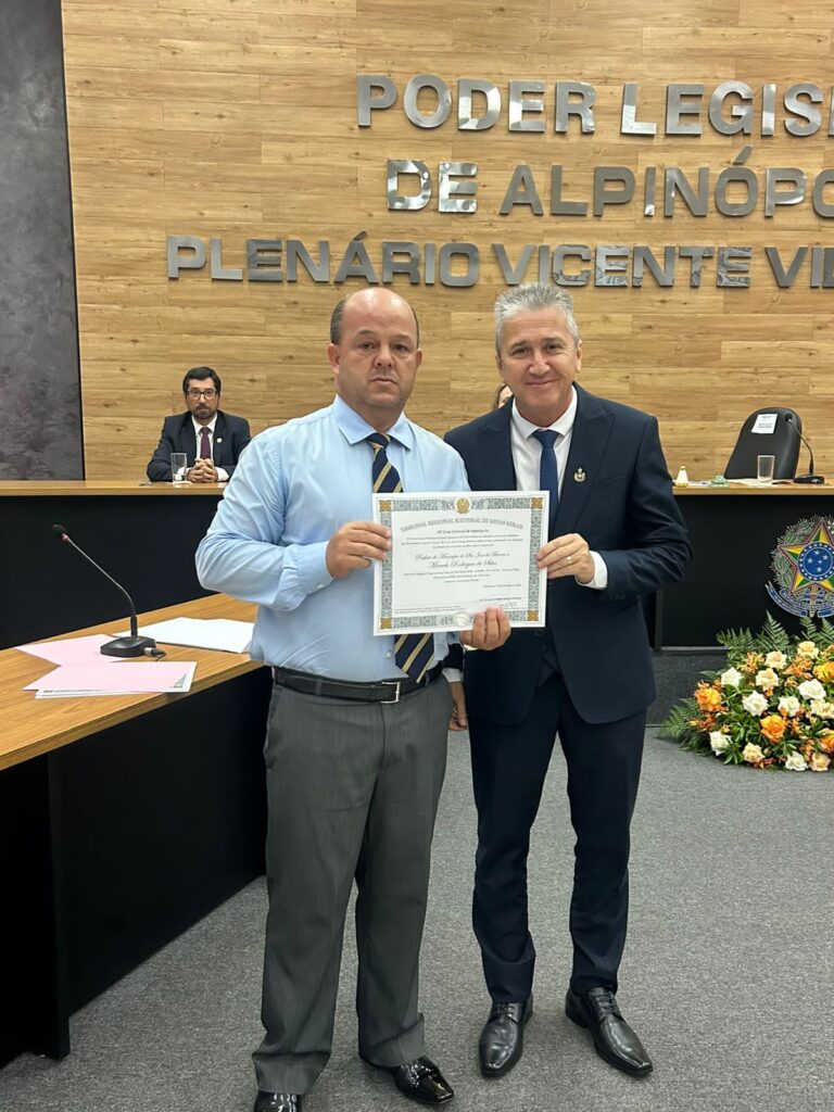 Prefeito Marcelinho Silva e Dr. Claiton Teixeira - Foto: Elieser Ferreira