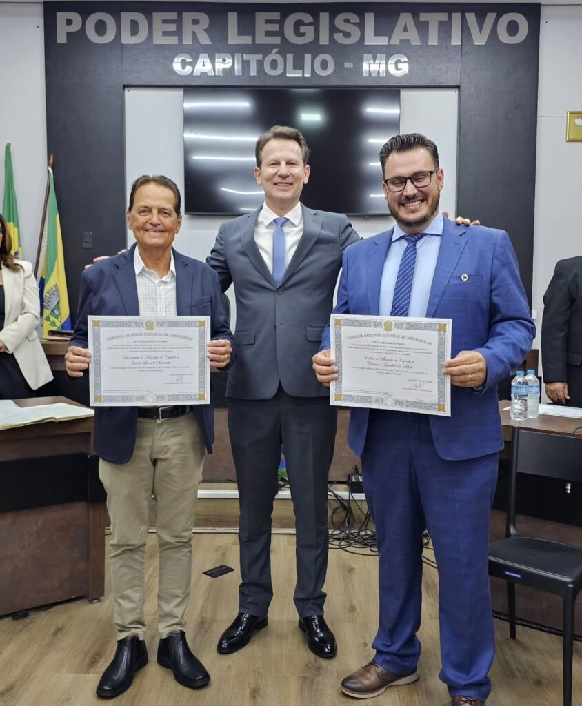 Prefeito, vice e vereadores são diplomados em Capitólio - Foto: Arquivo pessoal