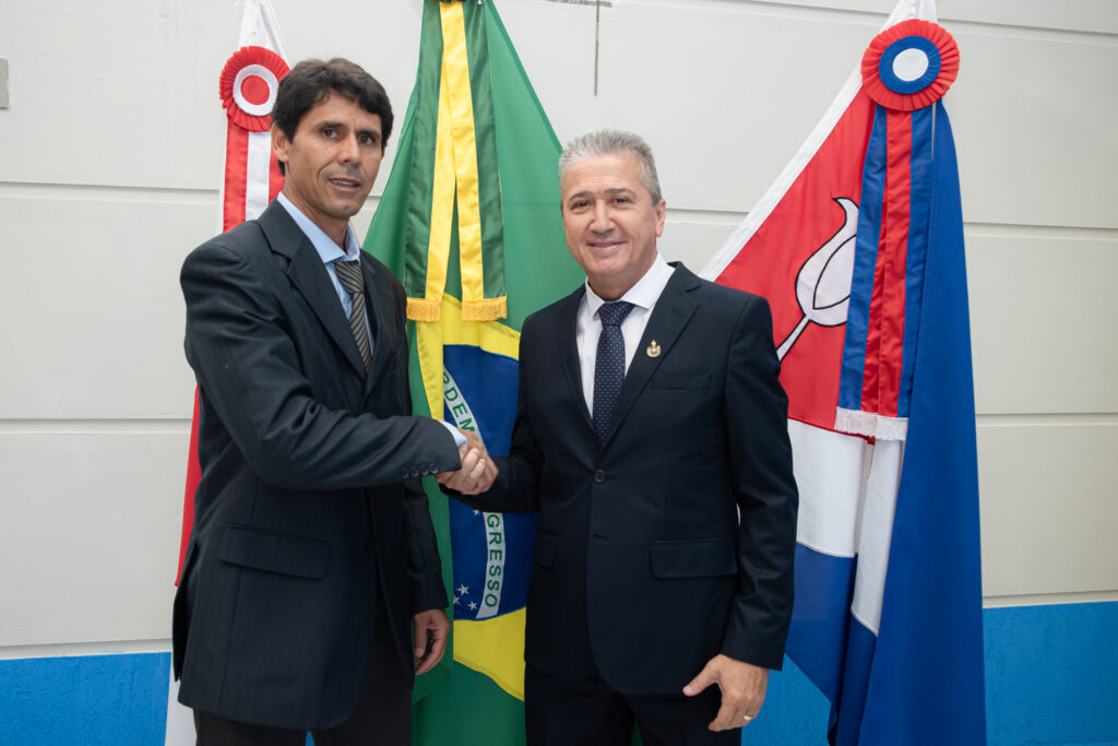 Presidente Adriano ao lado do prefeito Marcelinho - Foto: Murilo Marcos
