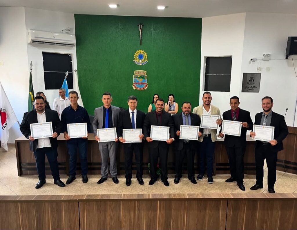 Sessão de posse elegeu Randerson como presidente da Câmera de Vereadores - Foto: Reprodução