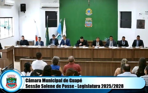 Sessão de posse elegeu Randerson como presidente da Câmera de Vereadores - Foto: Reprodução