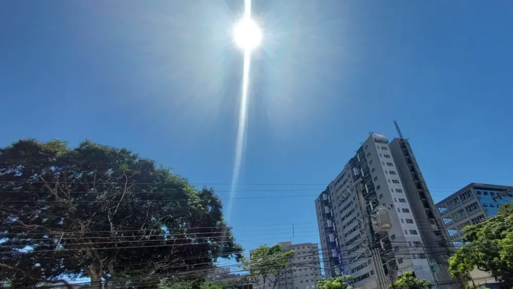 Calor acima da média e até extremo continuará por semanas em MG - Foto: reprodução