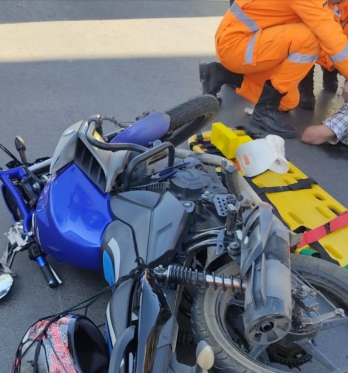 Idoso fica gravemente ferido após ser atropelado por moto em Arcos - Foto: divulgação