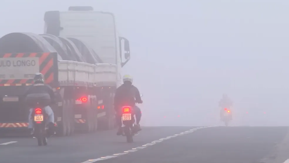 Neblina aumenta número de acidentes em Minas - Foto: reprodução