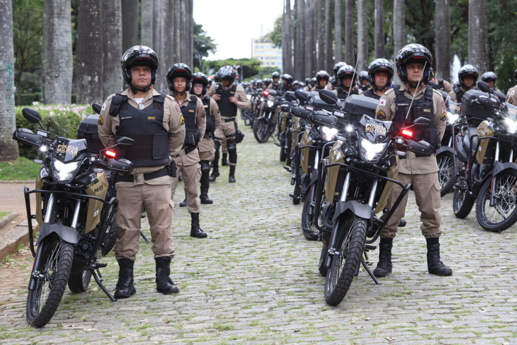Governo de Minas reforça frota da Polícia Militar com entrega de 223 novos veículos - Foto: divulgação/Governo de Minas