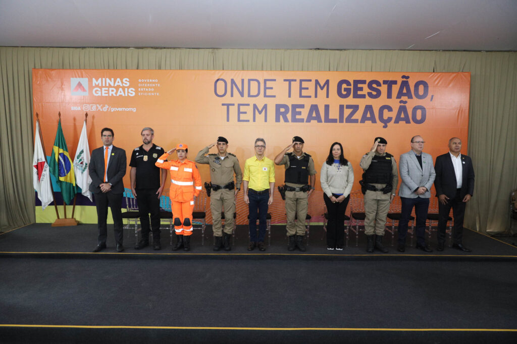 Governo de Minas reforça frota da Polícia Militar com entrega de 223 novos veículos - Foto: divulgação/Governo de Minas