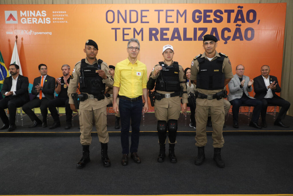 Governo de Minas reforça frota da Polícia Militar com entrega de 223 novos veículos - Foto: divulgação/Governo de Minas