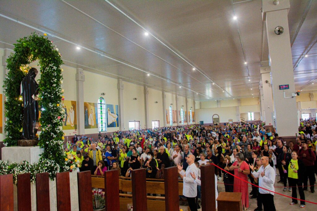"Com Santa Rita de Cássia somos peregrinos de Esperança": jornada de nove dias com intensa oração, reflexão e busca pela intercessão da "Santa dos Impossíveis" - Foto: divulgação