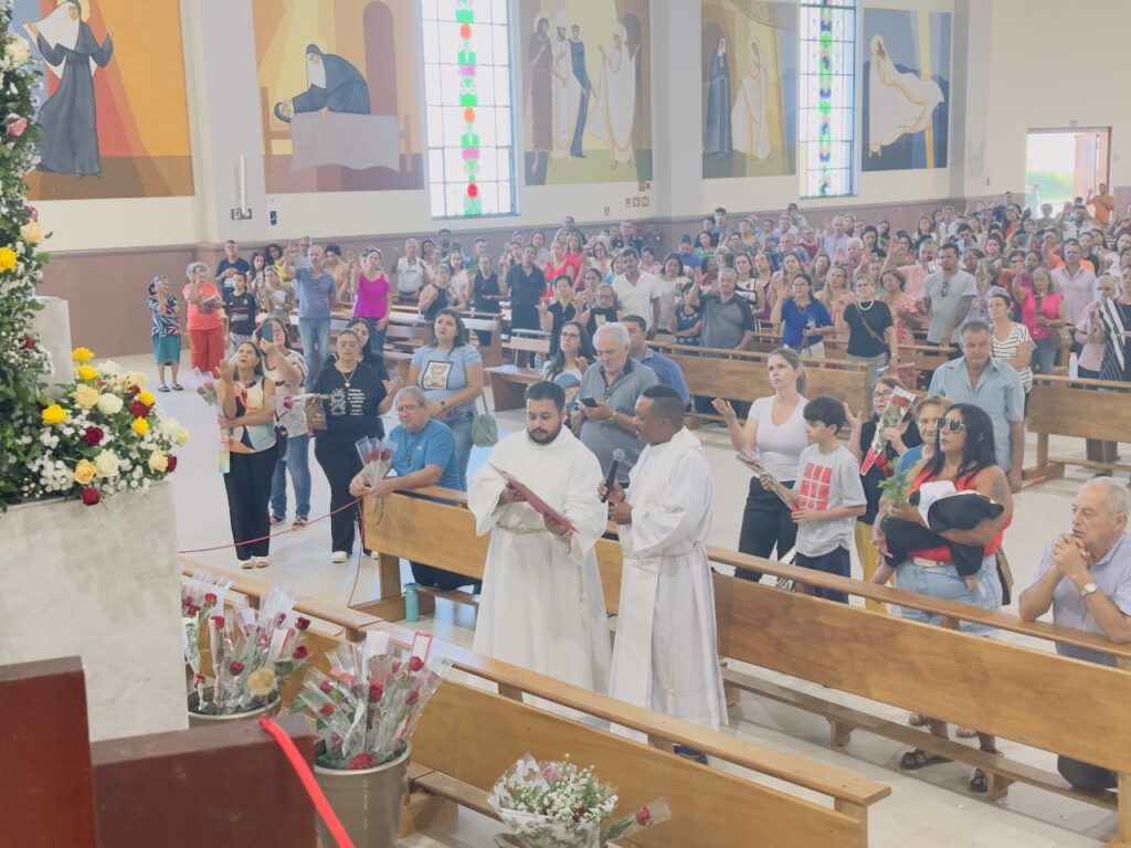 "Com Santa Rita de Cássia somos peregrinos de Esperança": jornada de nove dias com intensa oração, reflexão e busca pela intercessão da "Santa dos Impossíveis" - Foto: divulgação