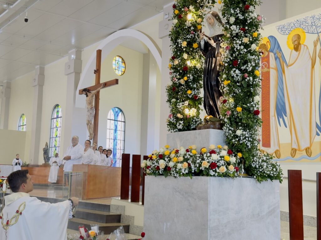 "Com Santa Rita de Cássia somos peregrinos de Esperança": jornada de nove dias com intensa oração, reflexão e busca pela intercessão da "Santa dos Impossíveis" - Foto: divulgação