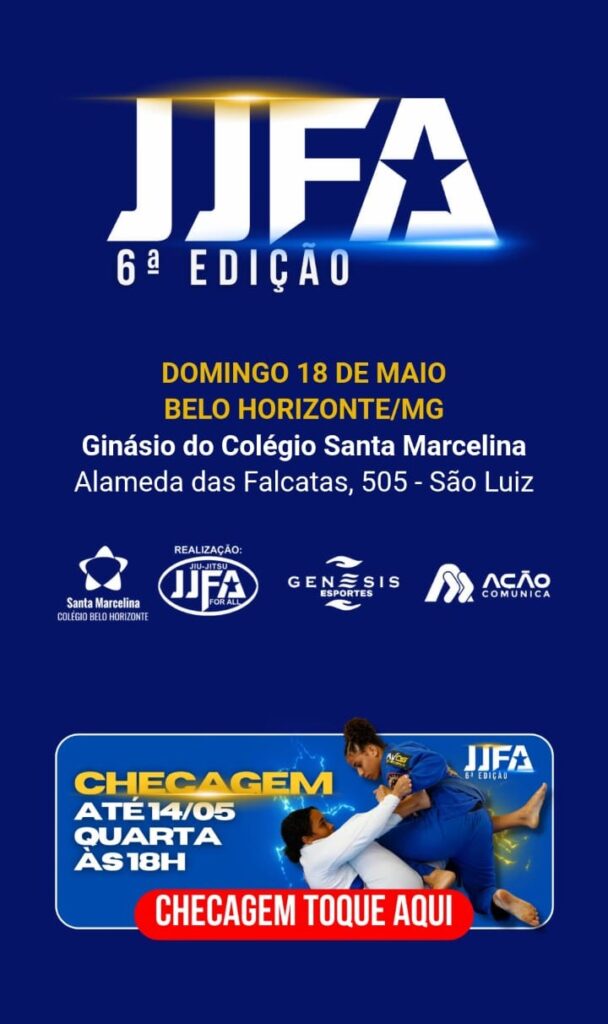 Atleta da equipe Pantera Negra Piumhi vai disputar cinturão do Jiu-Jitsu for All, em Belo Horizonte - Imagem: divulgação