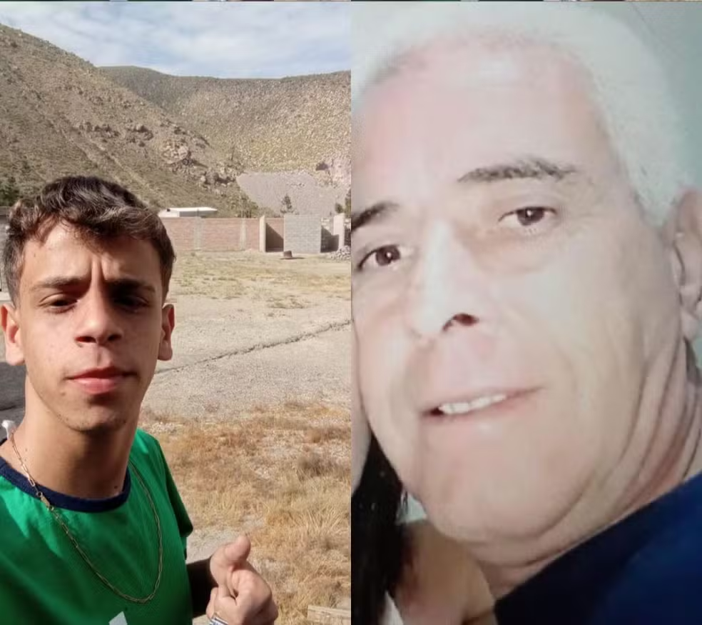 Gabriel Lourenço dos Santos e Marcelo Augusto Corrêa morreram após a explosão da fábrica de explosivos no Peru — Foto: Kênio Márcio/Arquivo Pessoal