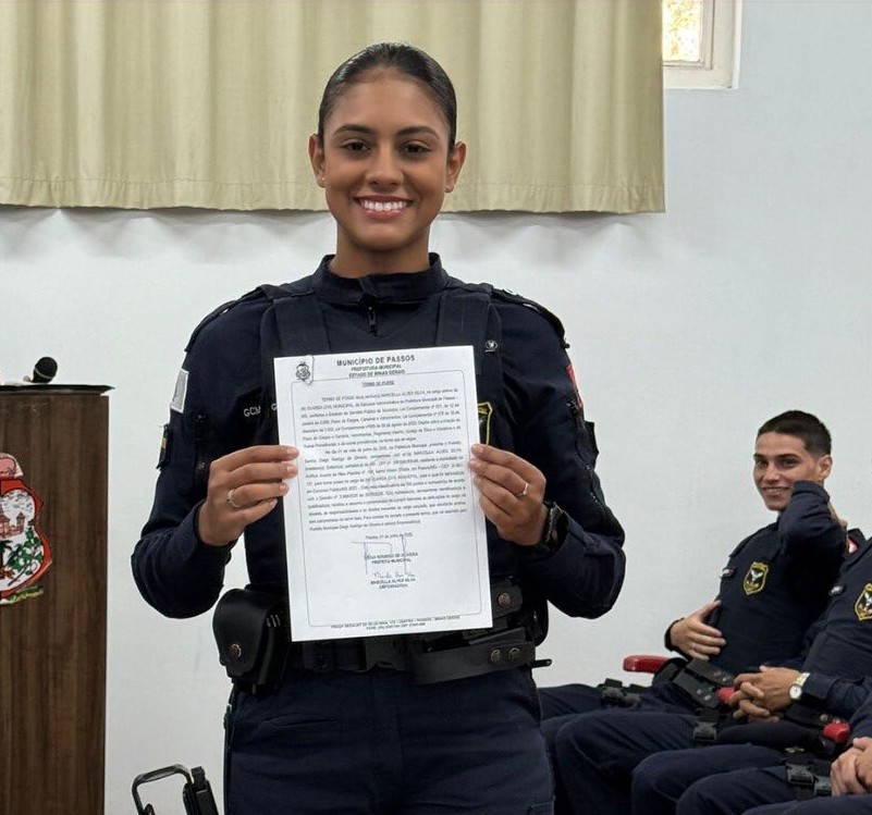 GCM passa a integrar oficialmente o sistema de segurança em Passos - Foto: divulgação/Prefeitura de Passos