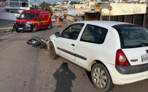 VÍDEO | Homem é preso após surto, agressões e destruição de veículos em avenida de Varginha