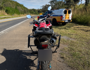 Polícia recupera moto furtada e prende suspeito na MG-050, em Piumhi
