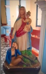 Imagem de Nossa Senhora da Penha é furtada de capela em Passos