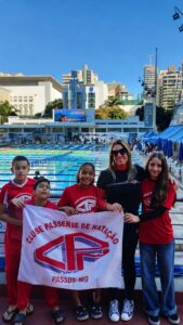 CPN conquista títulos e excelentes resultados no Campeonato Mineiro de Natação