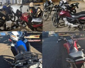 PM remove seis motocicletas durante operação contra a “turma do grau” em Piumhi